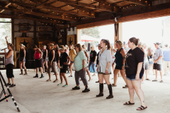 line-dance