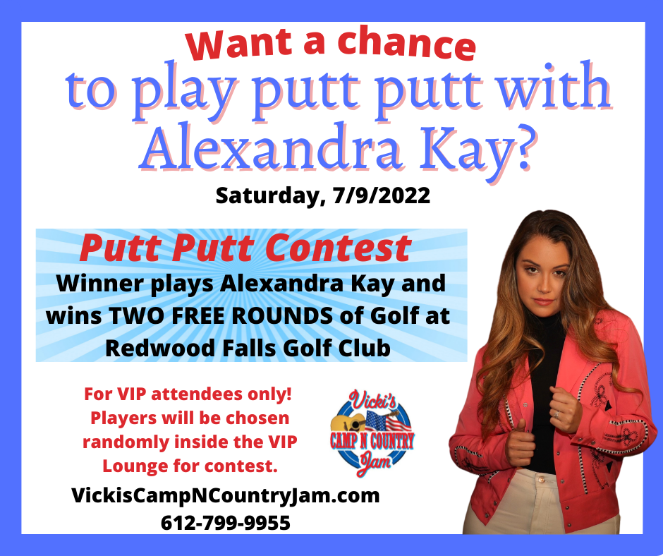 Putt Putt Contest with Alexandra Kay
