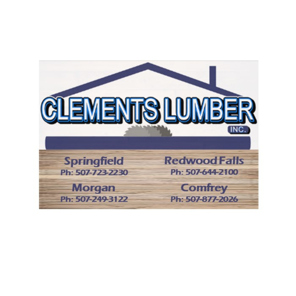 Image of the Clements Lumber logo.