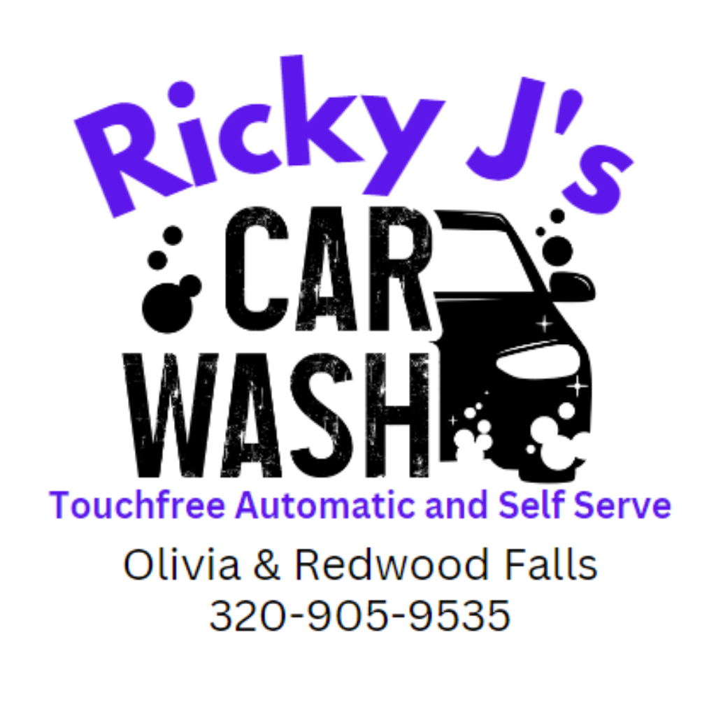 Image of Ricky J's Car Wash logo.