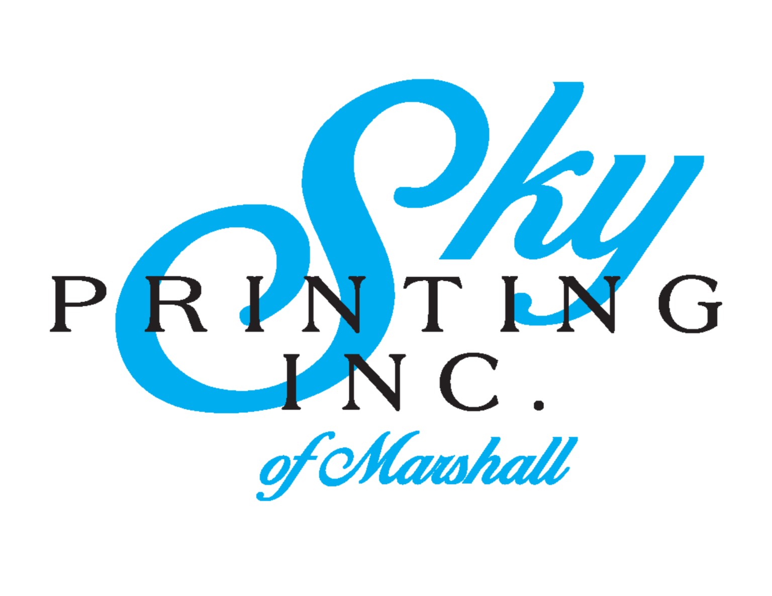 Image of the Sky Printing logo.