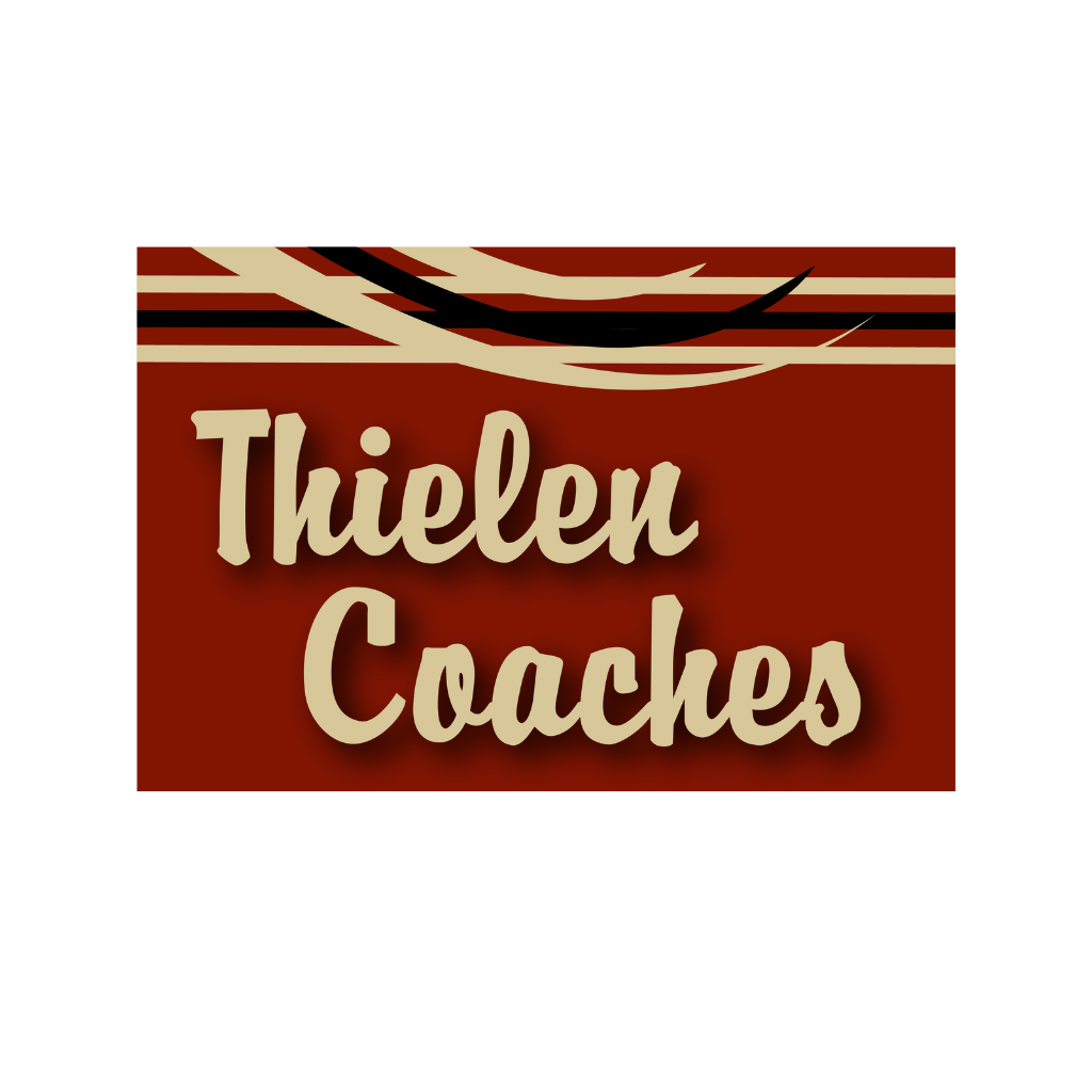 Image of Thielen Coaches logo.