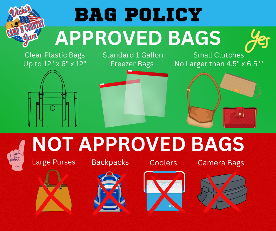 Image of the bag policy.