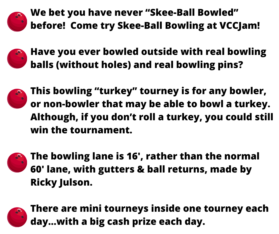 Skee-Ball Bowling Turkey Tourney Rules