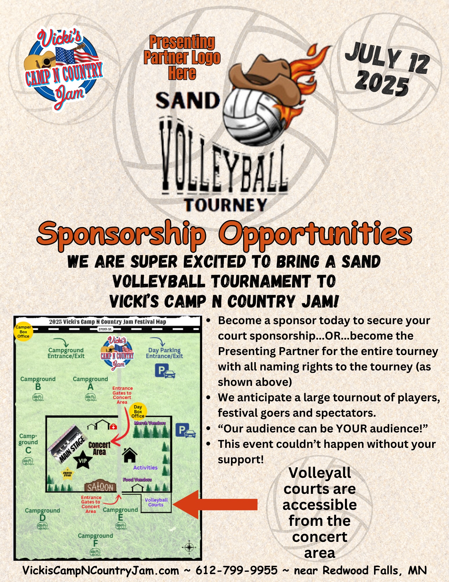 Sand volleyball information