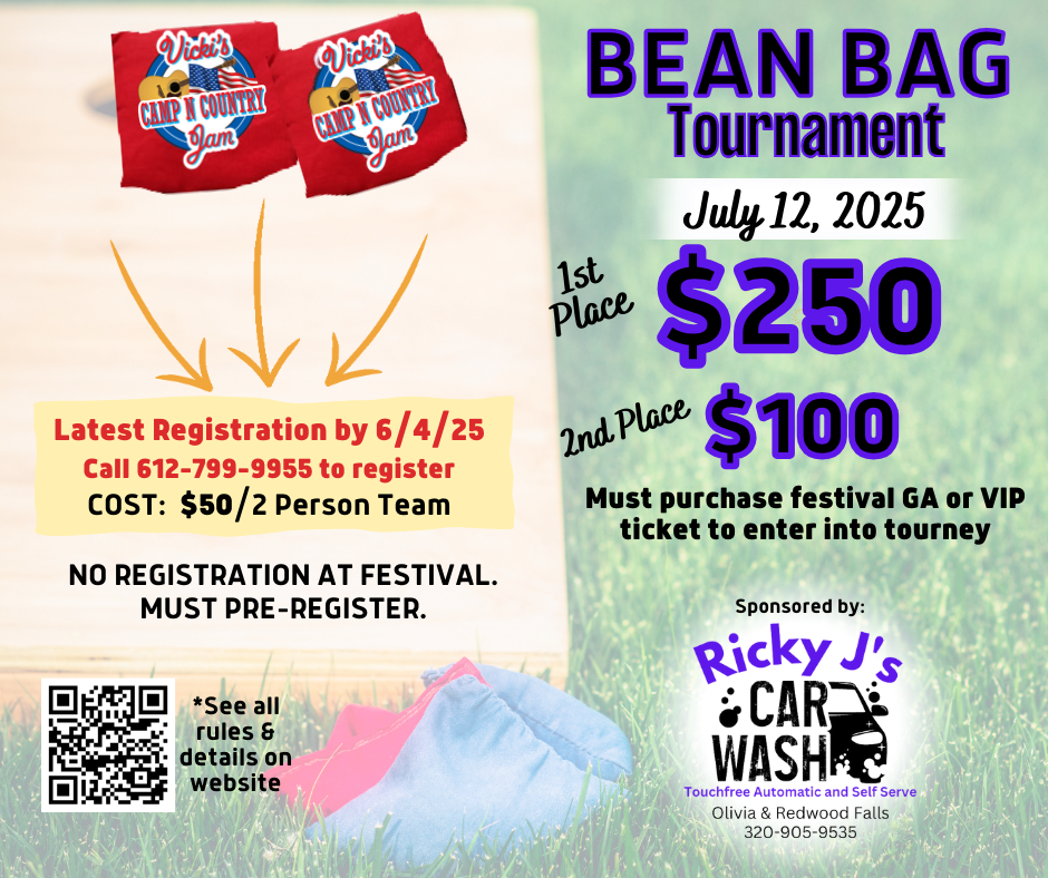 Image of Bean Bag Tournament info.