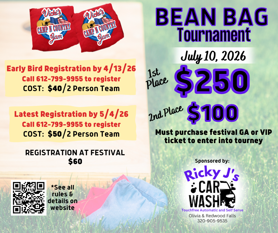 Image of Bean Bag Tournament info.