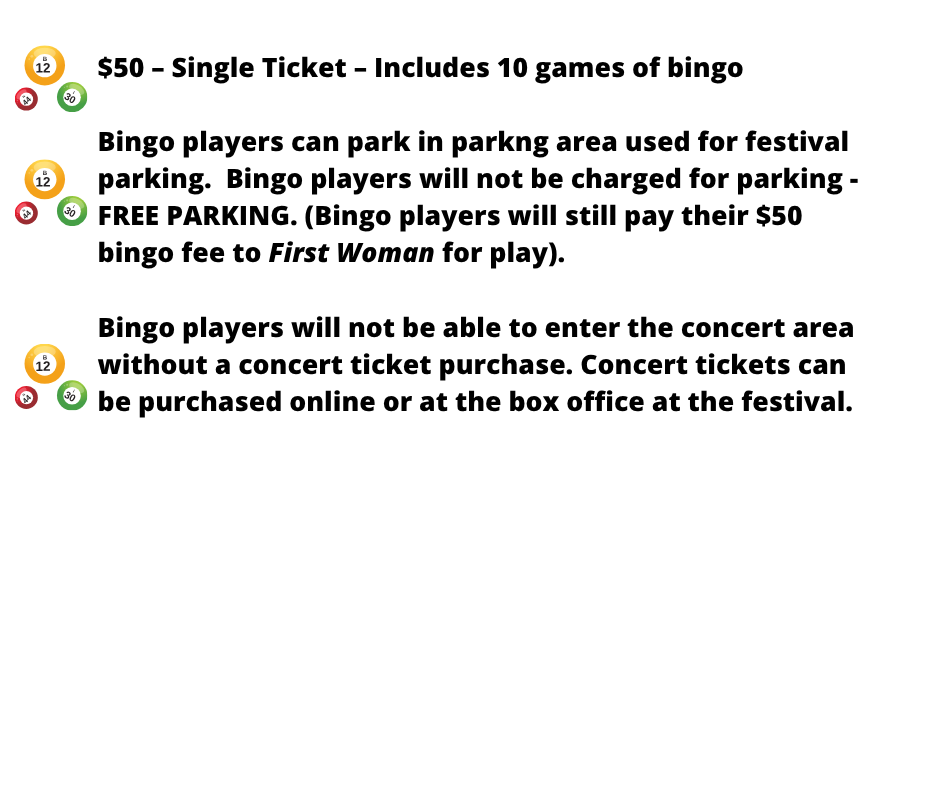 Image of Bingo rules.