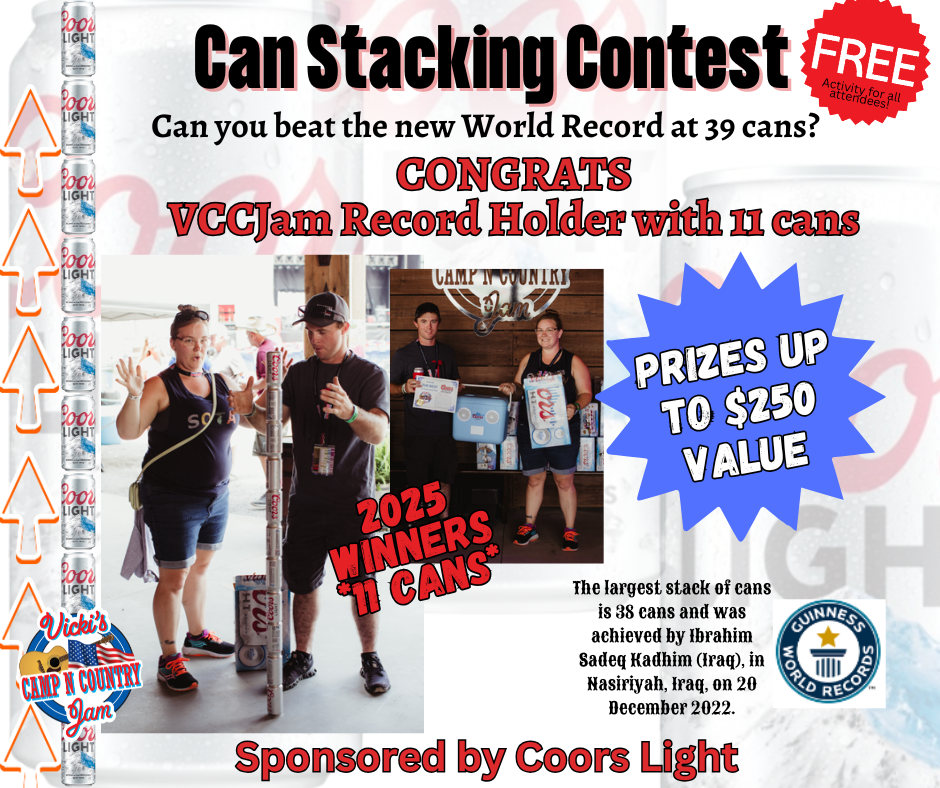 Image for can stacking contest info.