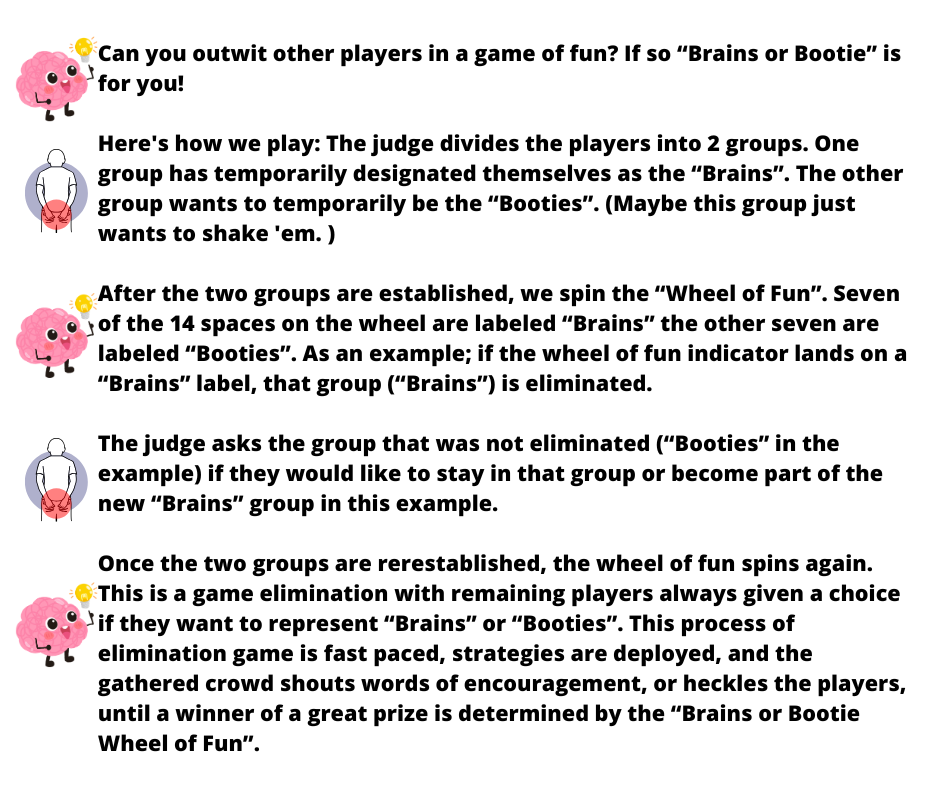 Brains or Booties rules