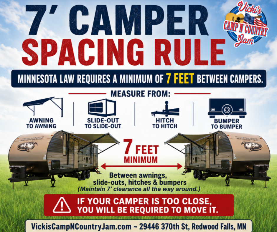 7' Camper Rule